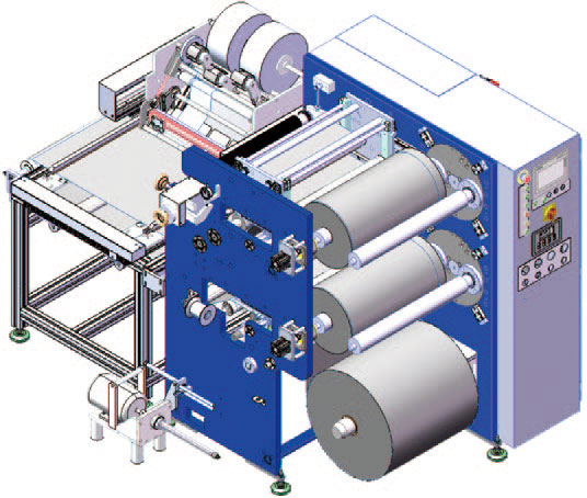 How does the automatic slitting machine improve the slitting efficiency of lithium battery pole pieces?