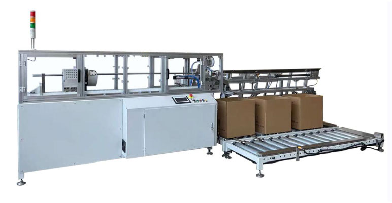 How does the automatic paper tube cutter improve production efficiency?