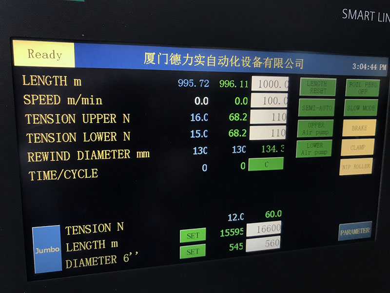 How to reduce raw material loss through slitter parameter adjustment?